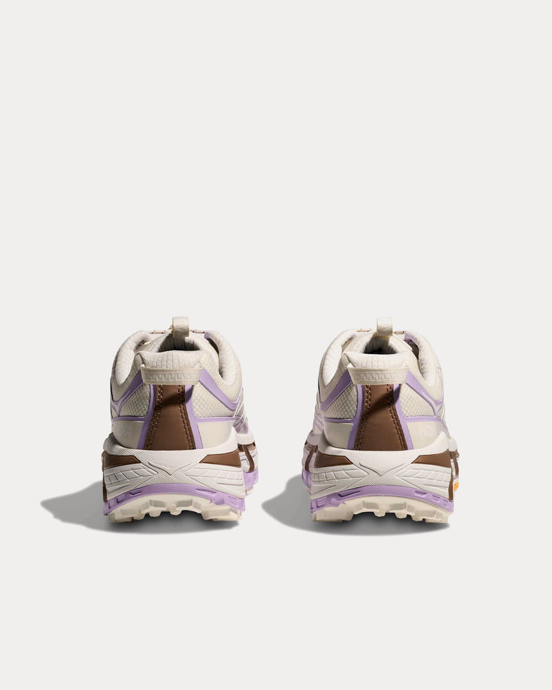 HOKA Mafate Three2 Alabaster / Iris Flower Running Shoes - 4