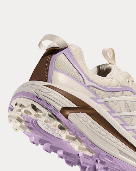 HOKA Mafate Three2 Alabaster / Iris Flower Running Shoes - 5