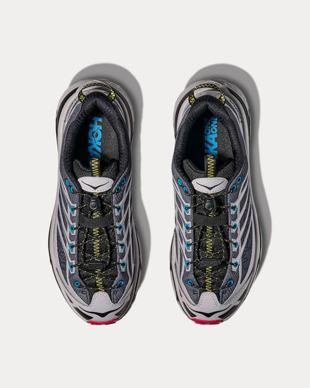 HOKA Mafate Three2 Ash Grey / Outer Orbit Running Shoes - 2