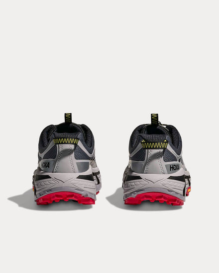 HOKA Mafate Three2 Ash Grey / Outer Orbit Running Shoes - 4