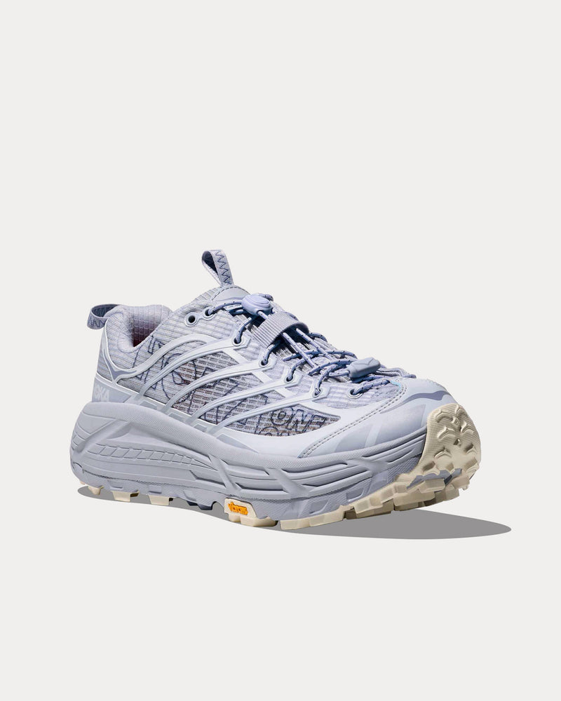HOKA Mafate Three2 Gull / Pale Dusk Running Shoes - 3