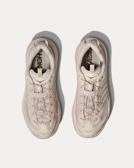 HOKA Mafate Three2 Rose Cream / Stucco Running Shoes - 2
