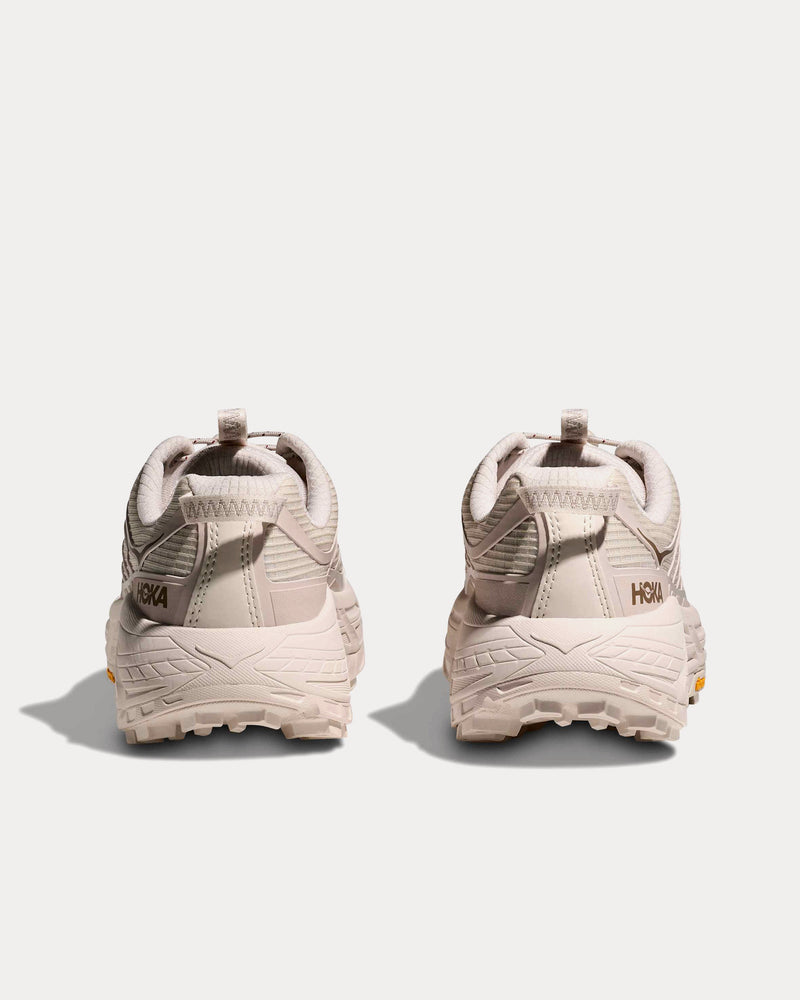 HOKA Mafate Three2 Rose Cream / Stucco Running Shoes - 4