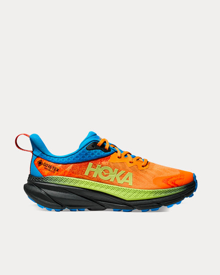 HOKA Challenger 7 GORE-TEX Black / Solar Flare Running Shoes - 1