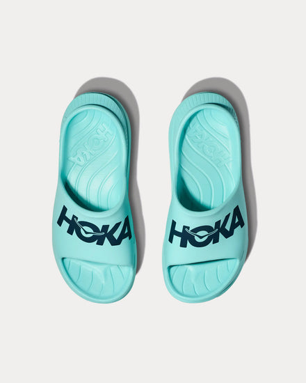HOKA Ora Athletic Cloudless / Stormy Skies Slides - 2