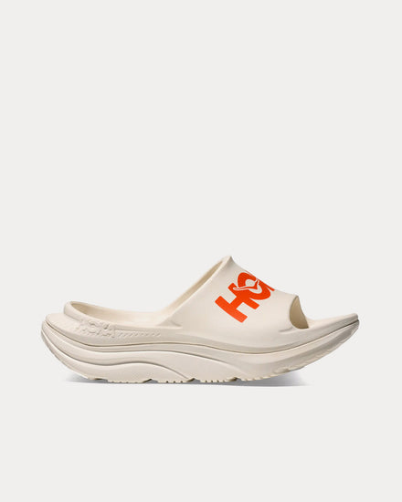 HOKA Ora Athletic Frost / Lava Slides - 1