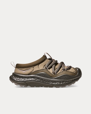 HOKA Ora Primo Light Roast / Asphalt Grey Mules