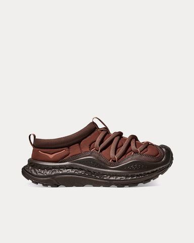 HOKA Ora Primo Mineral Brown / Cast Iron Mules