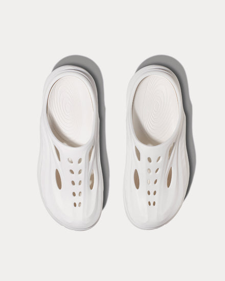 HOKA Ora Recovery White / White Mules - 2