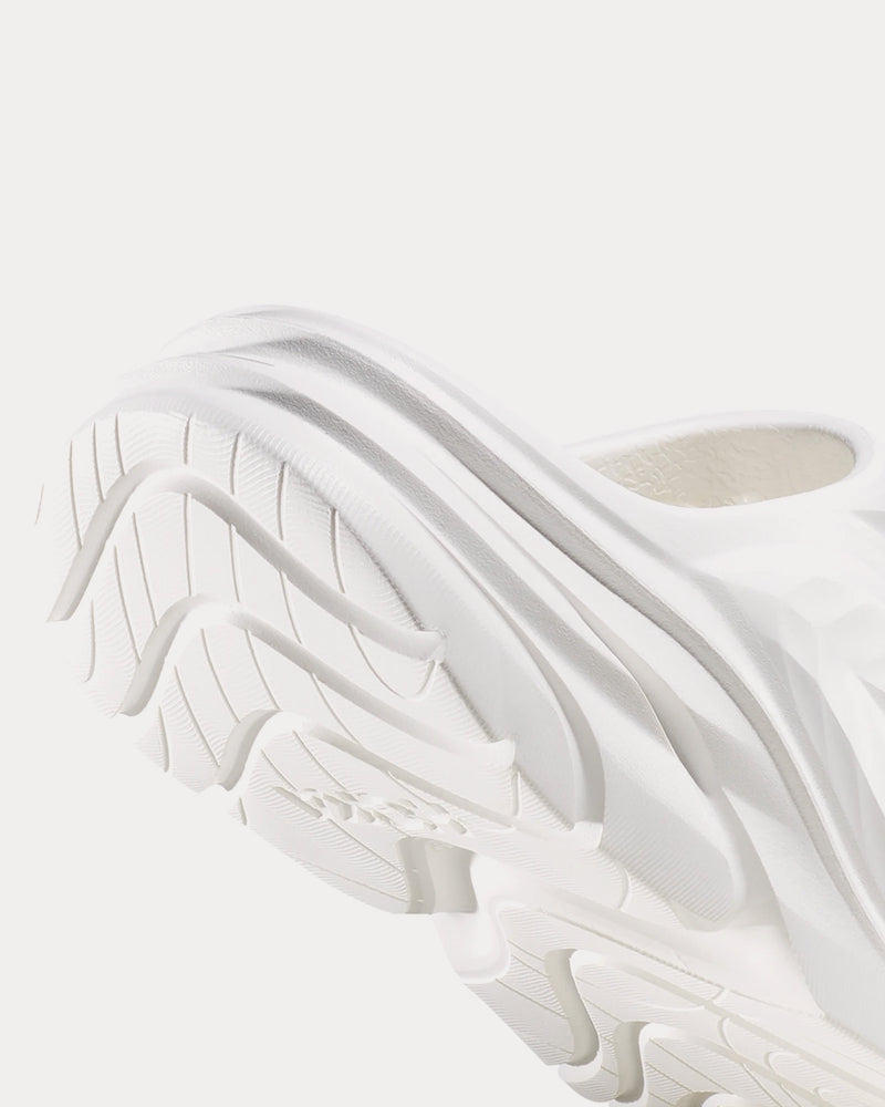 HOKA Ora Recovery White / White Mules - 3