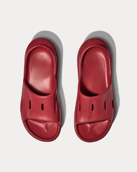 HOKA Ora Recovery Slide 3 Pepper / Pepper Sand Slip Ons - 2