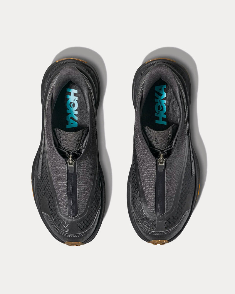 HOKA Project Transport Carbon Black / Black Slip On Sneakers - 2
