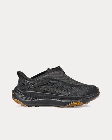 HOKA Project Transport Carbon Black / Black Slip On Sneakers