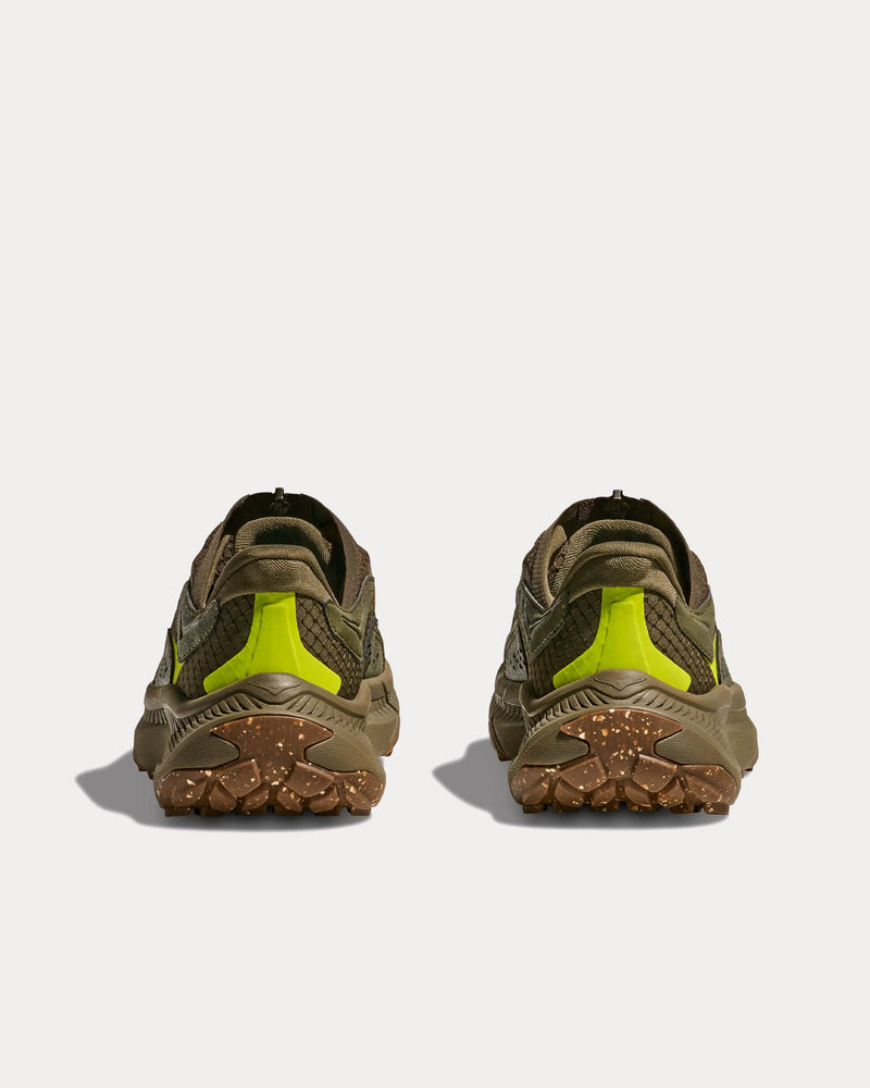 HOKA Project Transport Deep Umber / Antique Olive Slip On Sneakers - 3