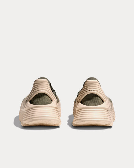 HOKA Restore TC Aerino Sea Moss / Vanilla Slip On Sneakers - 3