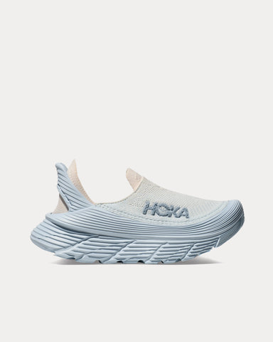HOKA Restore TC Overcast / Alabaster Slip On Sneakers