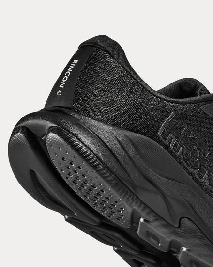 HOKA Rincon 4 Black / Black Running Shoes - 3