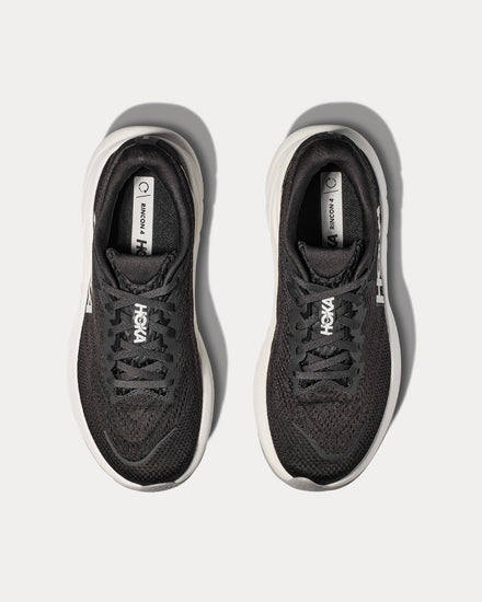 HOKA Rincon 4 Black / White Running Shoes - 2