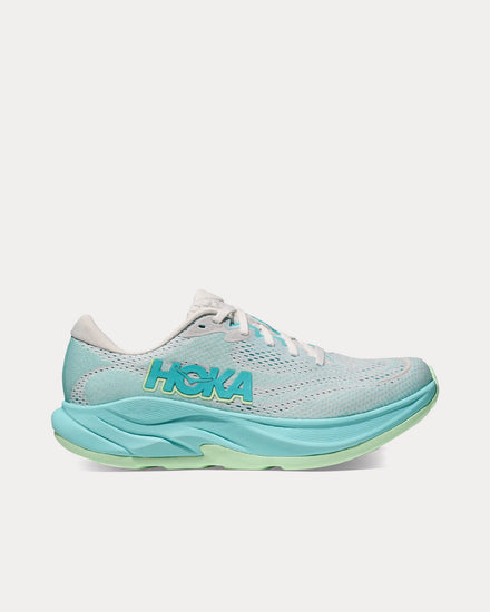HOKA Rincon 4 Frost / Blue Spark Running Shoes - 1