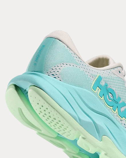 HOKA Rincon 4 Frost / Blue Spark Running Shoes - 4