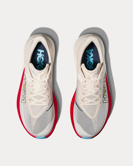 HOKA Rocket X 3 Alabaster / Frost Running Shoes - 2