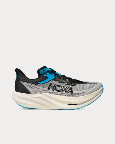 HOKA Rocket X 3 White / Black Running Shoes - 1