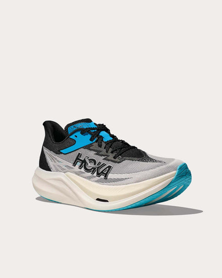 HOKA Rocket X 3 White / Black Running Shoes - 3