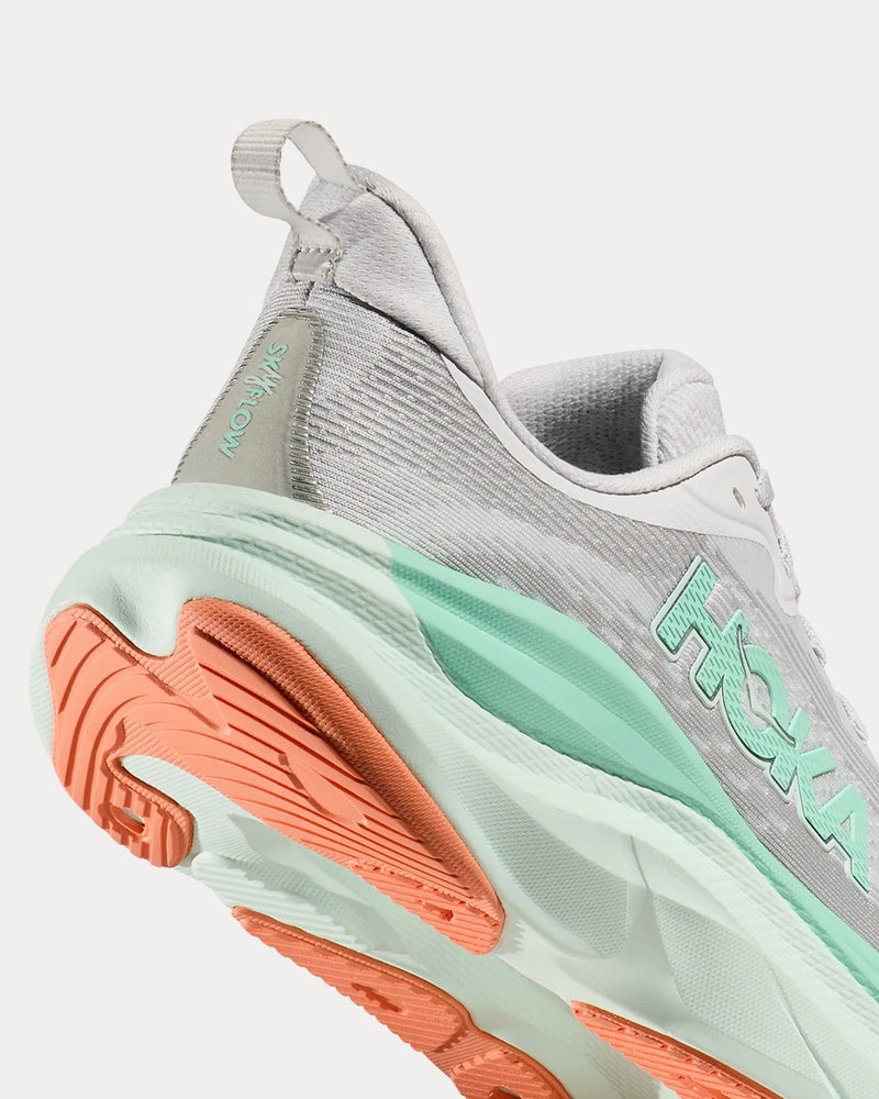 HOKA Skyflow Cosmic Grey / Seafoam Running Shoes - 3