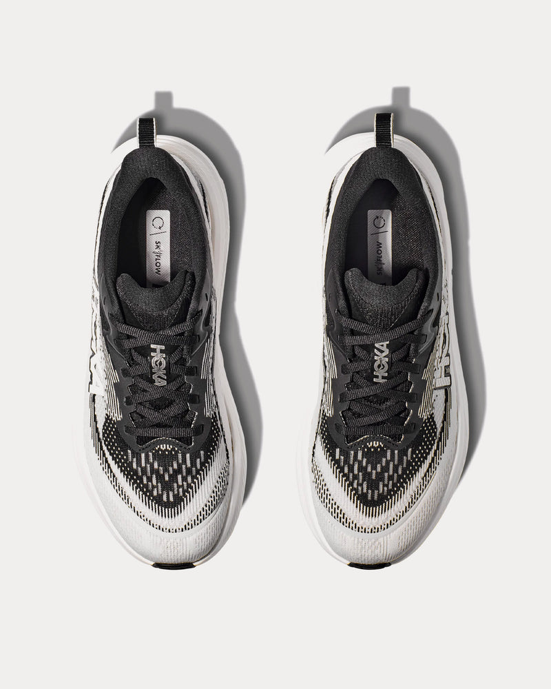 HOKA Skyflow Black / White Running Shoes - 2