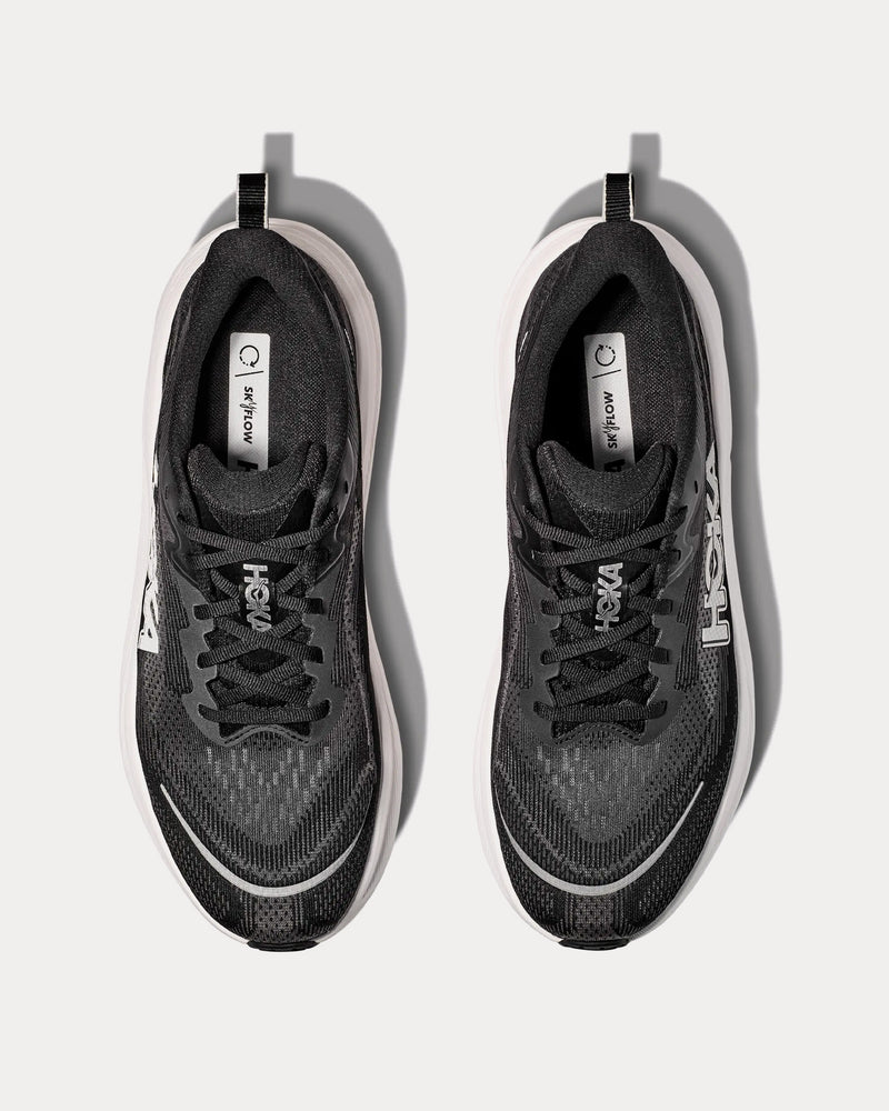 HOKA Skyflow Black / White Running Shoes - 2