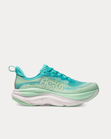 HOKA Skyflow Cielo Blue / Mint Fluorite Running Shoes