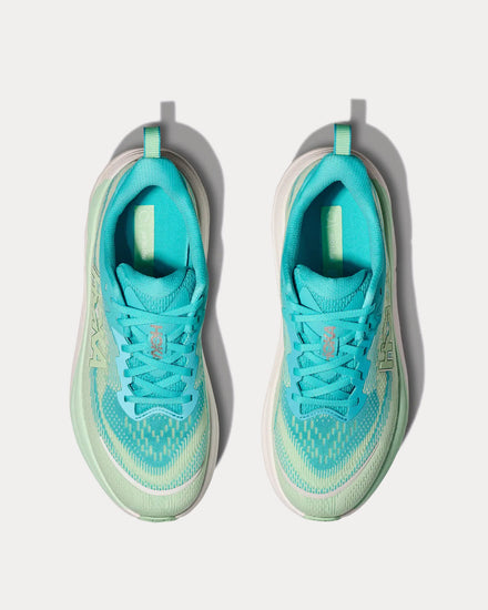 HOKA Skyflow Cielo Blue / Mint Fluorite Running Shoes - 2