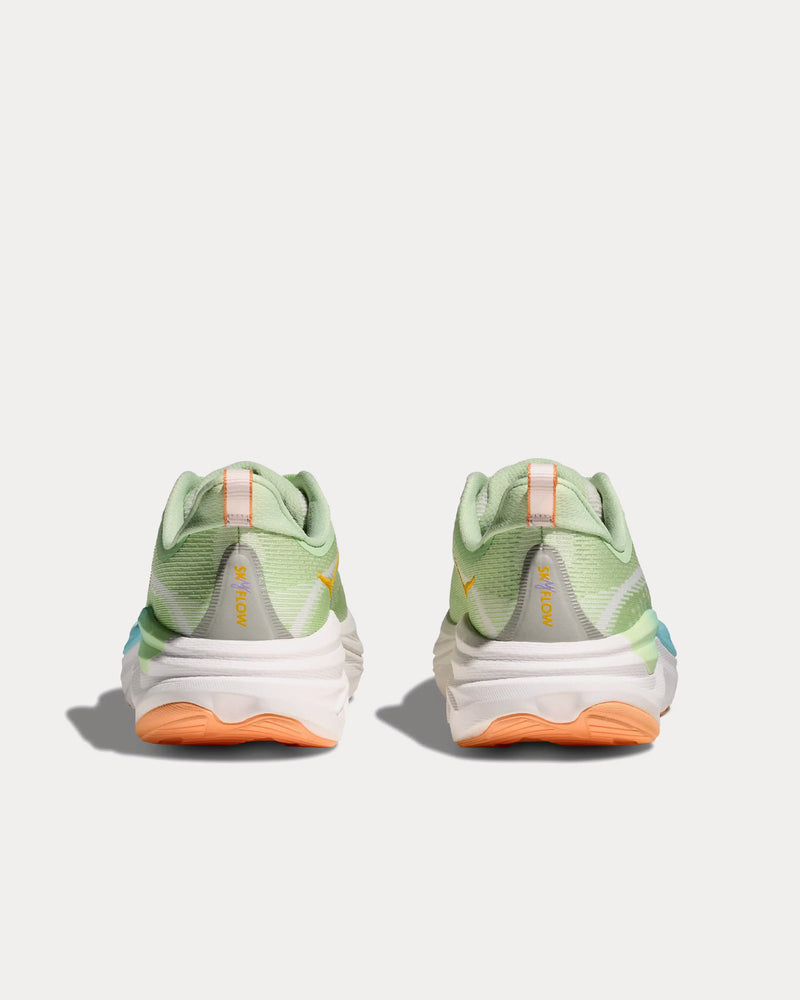 Hoka Skyflow Luna Moth / White Running Shoes - 4