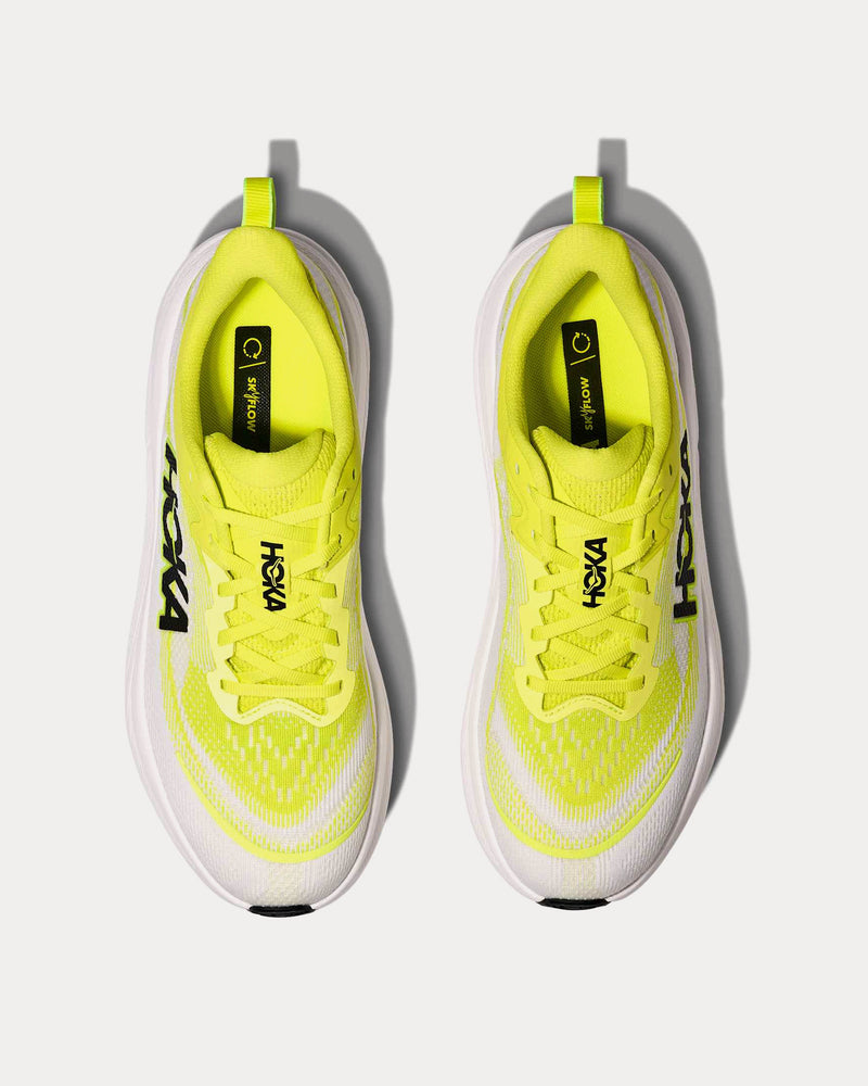 HOKA Skyflow Hoka Neon Citrus / Neon White Running Shoes - 2
