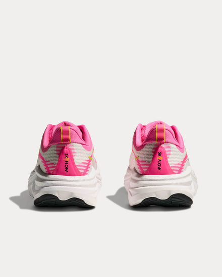 HOKA Skyflow Neon Rose / Neon Hoka Citrus Running Shoes - 4