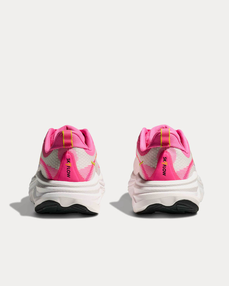 HOKA Skyflow Neon Rose / Neon Hoka Citrus Running Shoes - 4
