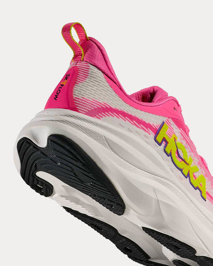 HOKA Skyflow Neon Rose / Neon Hoka Citrus Running Shoes - 5