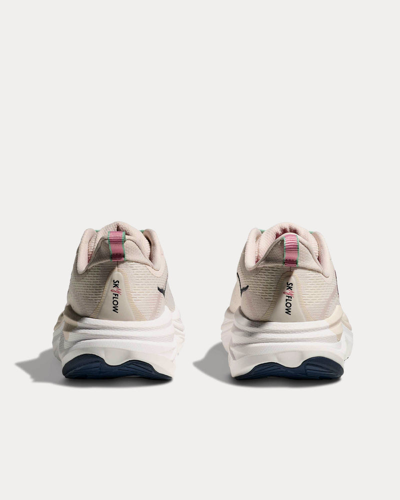 HOKA Skyflow Rose Cream / Alabaster Running Shoes - 4