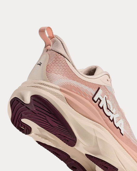 HOKA Skyflow Rose Cream / Rose Latte Running Shoes - 5