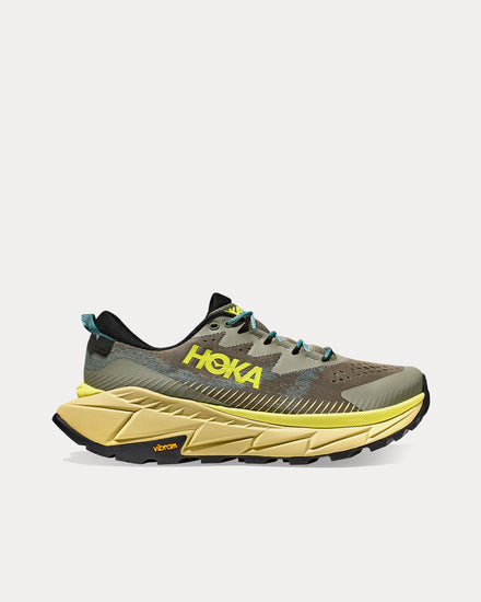 HOKA Skyline-Float X Olive Haze / Celery Root Running Shoes - 1