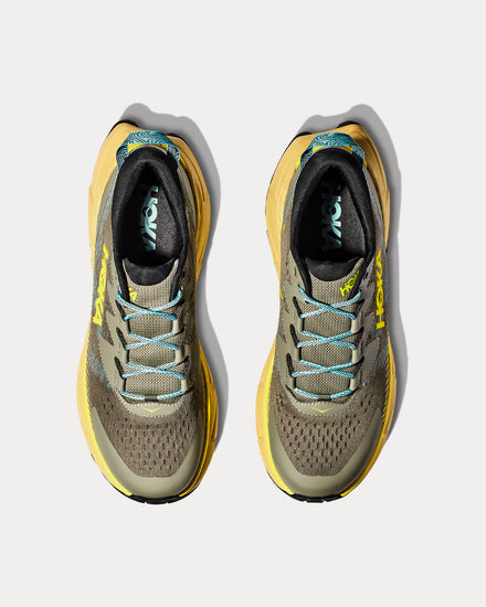HOKA Skyline-Float X Olive Haze / Celery Root Running Shoes - 2