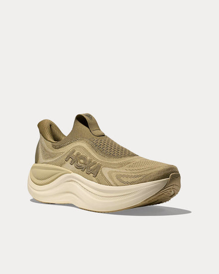 HOKA Skyward Laceless Grassland / Wild Mushroom Running Shoes - 3