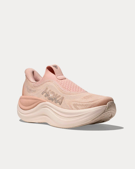 HOKA Skyward Laceless Rose Latte / Rose Cream Running Shoes - 3