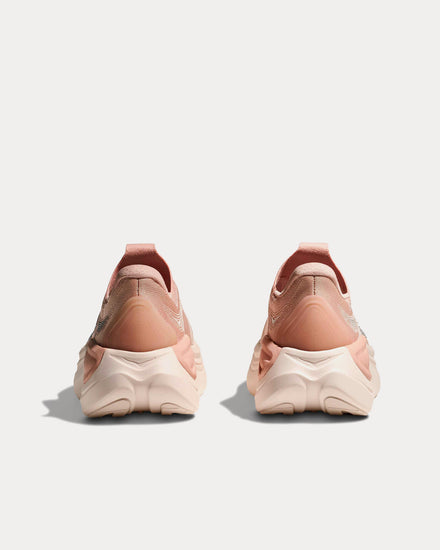 HOKA Skyward Laceless Rose Latte / Rose Cream Running Shoes - 4
