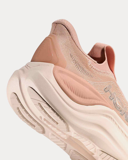 HOKA Skyward Laceless Rose Latte / Rose Cream Running Shoes - 5