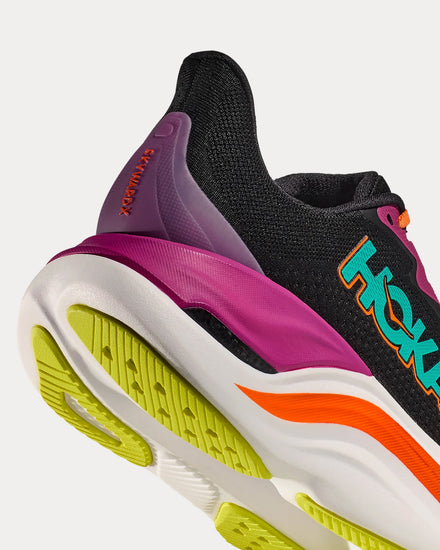 HOKA Skyward X Black / Electric Aqua Running Shoes - 3