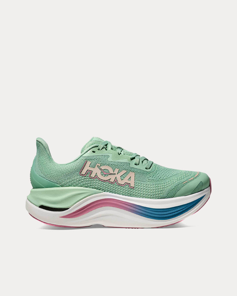 HOKA Skyward X Jadeite / Dried Rose Running Shoes - 1