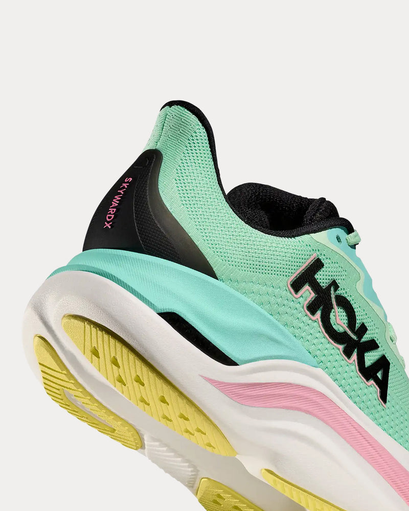HOKA Skyward X Mint Fluorite / Blue Spark Running Shoes - 4