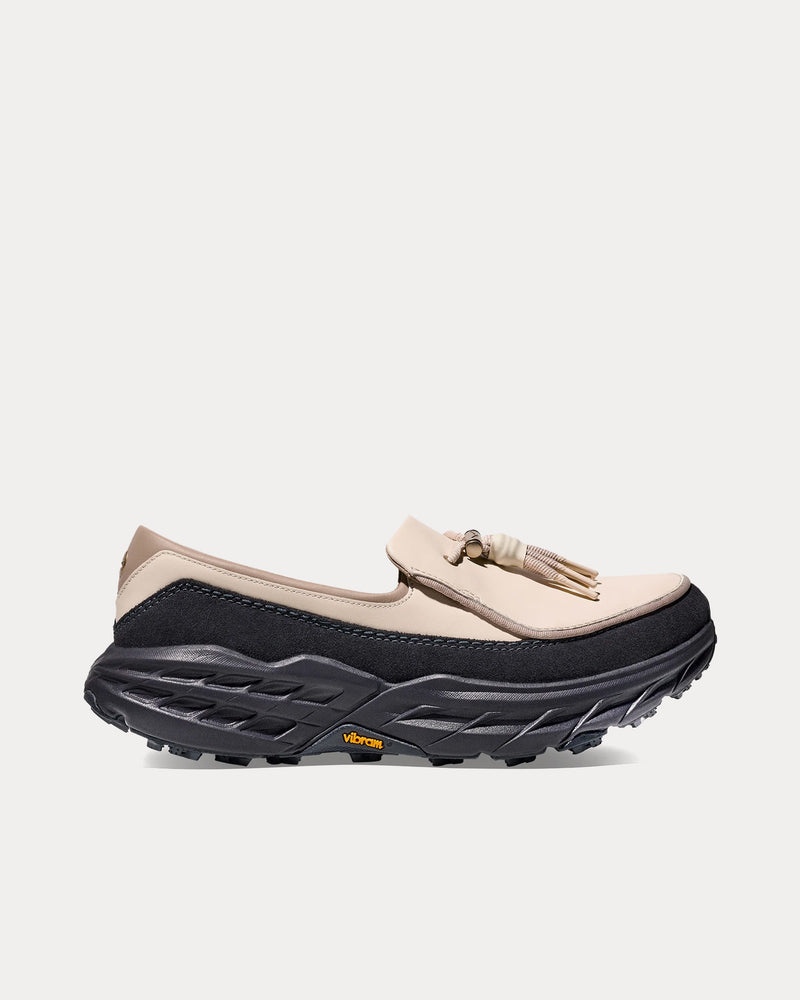 HOKA Speed Birch / Charcoal Grey Loafers - 1