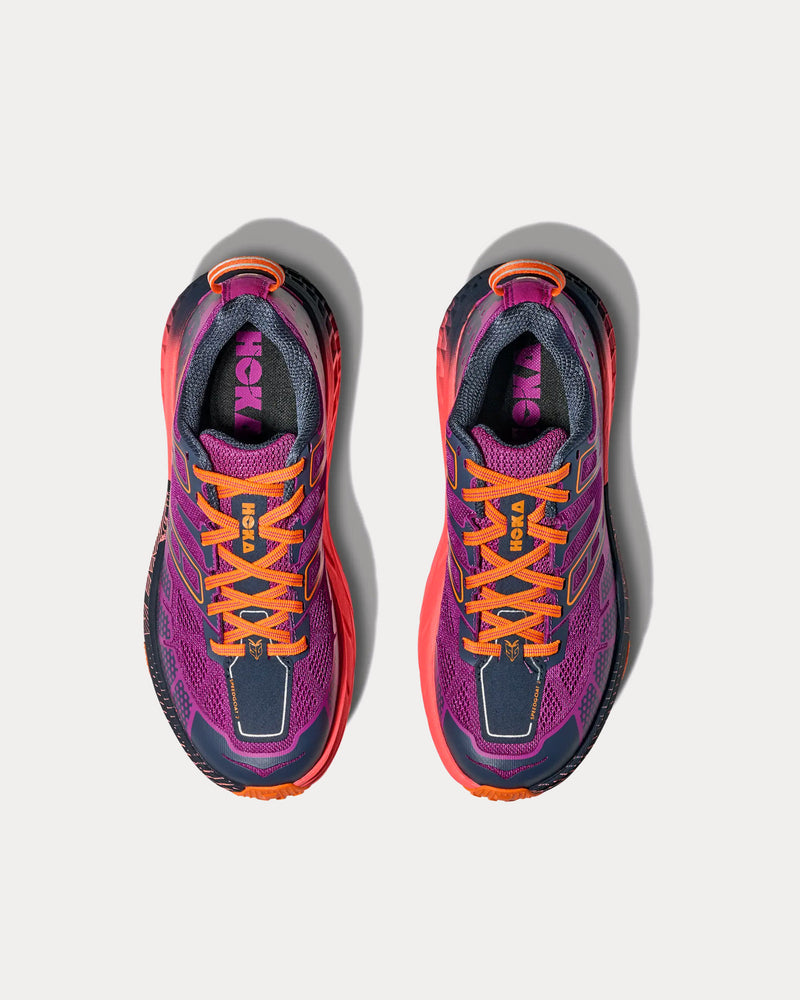 Hoka Speedgoat 2 Wild Flower / Electric Tangerine Running Shoes - 2